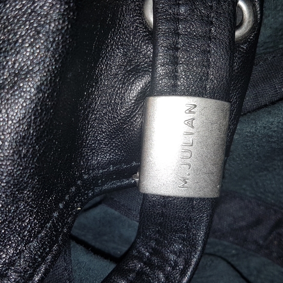 Wilson Leather hat by M.Julian Leather adjustable - Picture 5 of 13